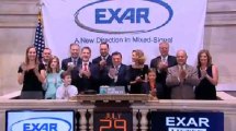 Exar Rings Opening Bell, Begins Trading on NYSE