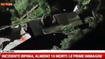Image de l'accident de bus à Avellino /ITALIE - 38 morts