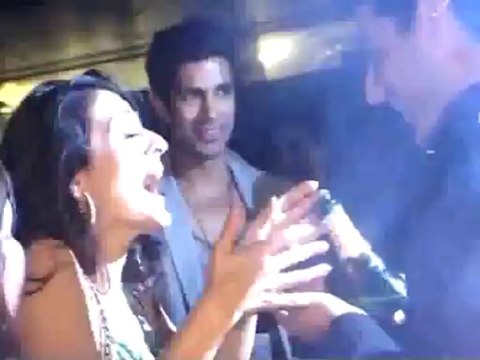 Shortcut Romeo Starcast At Ameesha Patel Birthday Bash