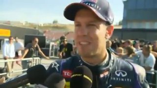 Hungarian GP 2013 - Post-Race  Sebastian Vettel
