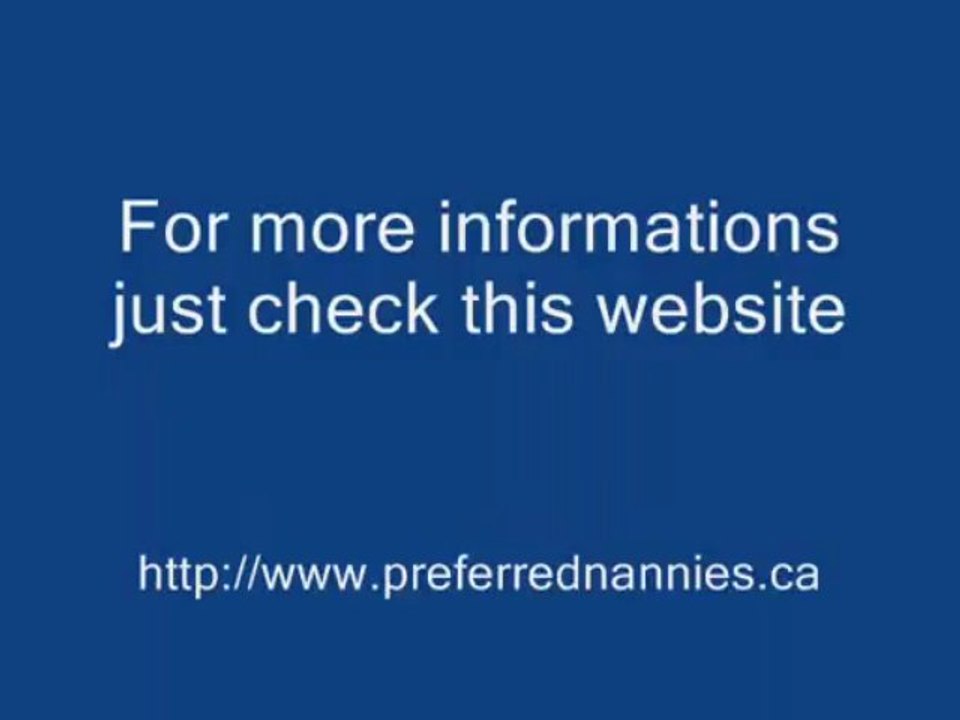 nanny services agency in calgary alberta - preferred nannies