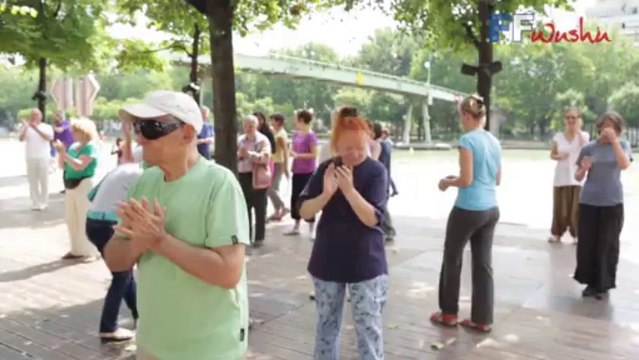 Du qigong et du taichi chuan à Paris Plage, édition 2013