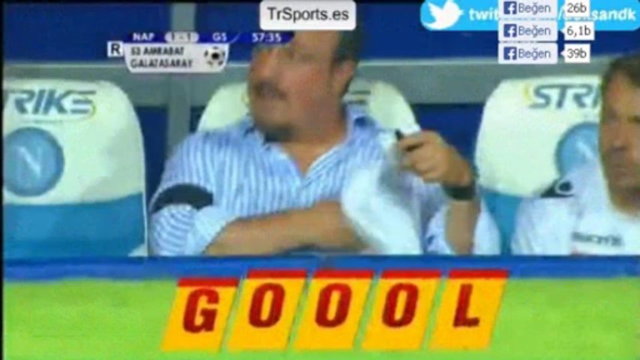 Napoli 1-1 Galatasaray GOL Amrabat