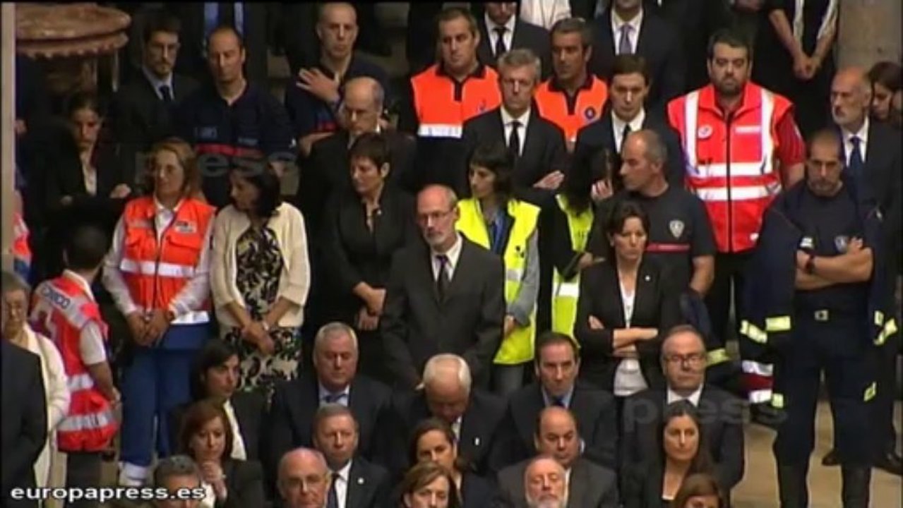 Funeral por las víctimas del Alvia
