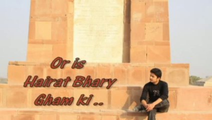 Mein chalta Hoon Khuda Haafiz Sad Ghazal By Omair - Poetry