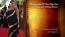 Il lancio del 59° Taormina Film Fest - Intervista con Tiziana Rocca