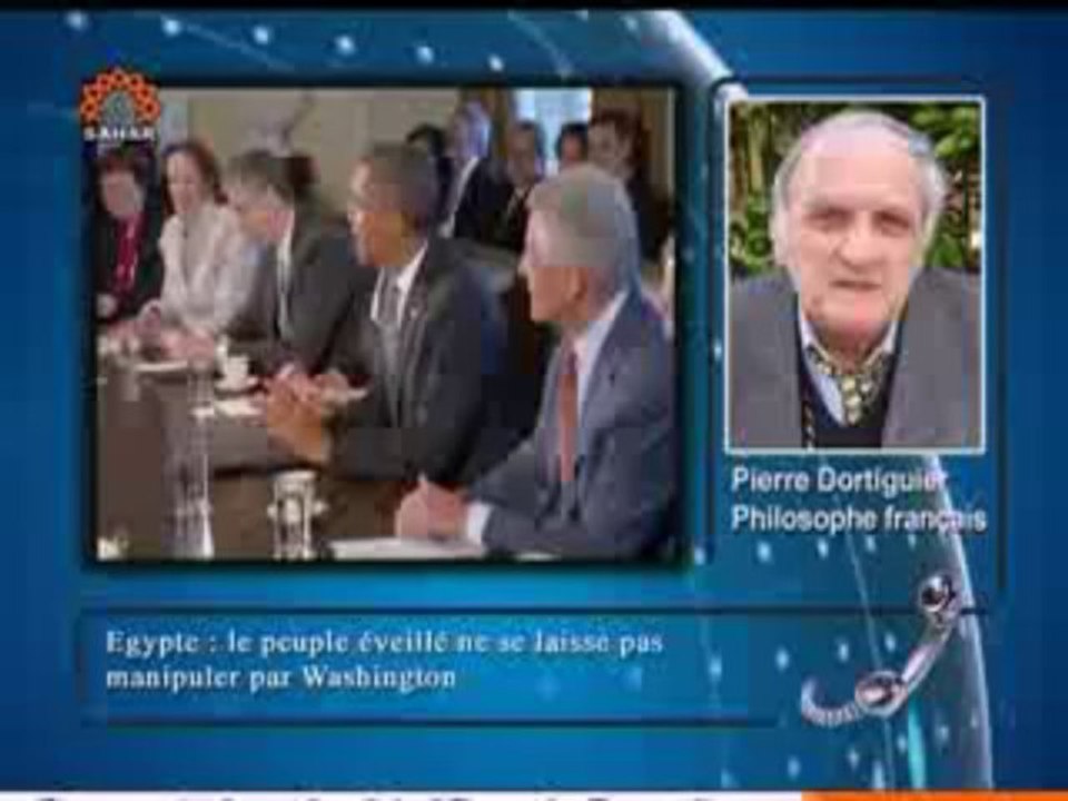 Sahar Report 28.07.2013 Pierre Dortiguier, sur l'éveil du peuple égyptien