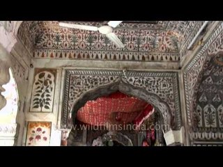 Interior of Shri Guru Ram Rai Darbar sahib of Dehradun
