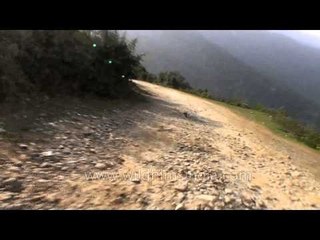 Agastmuni - Tilwara road in bad condition