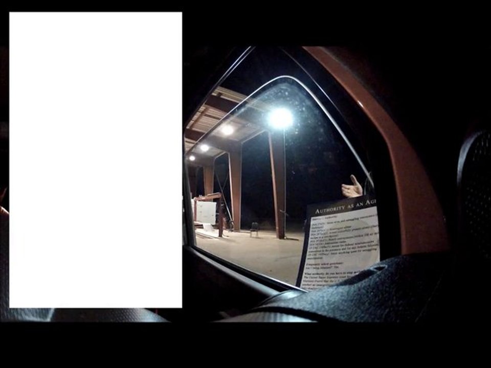 Roadside Chat with Border Patrol