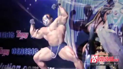 Kai Greene - Guest Posing in Mexico