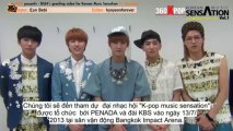 [Vietsub] 130614 B1A4’s greeting vid for Korean Music Sensation Vol.1 in Thailand [BANA Team@360Kpop]