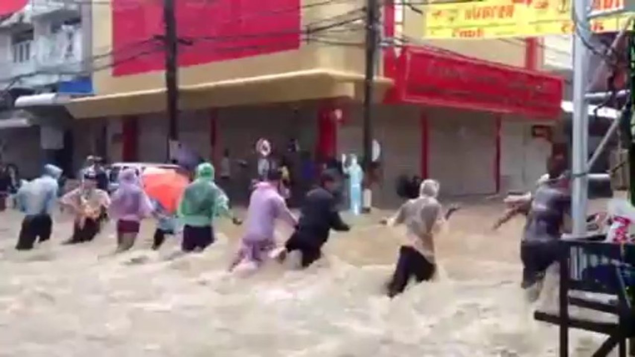 2013年7月29日タイ洪水