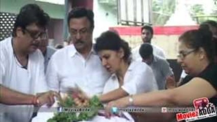 Jagdish Raj's Funeral | Rishi Kapoor, David Dhawan, Suresh Oberoi