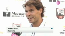 Words of support from Rafael Nadal to fighting the fire in the Sierra de Tramuntana in Spain (IB3)