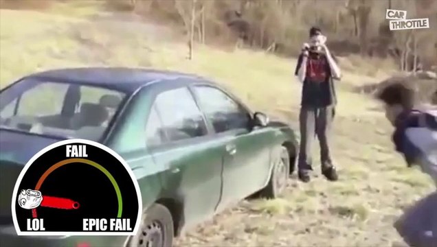 Les 10 Fails en voitures les plus impressionnants - Fun!