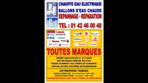 ELECTRICITE DEPANNAGE 24/24 -- 0142460048 -- PARIS 6eme -- CHAUFFE EAU ELECTRIQUE