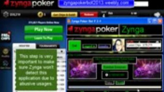 Zynga Poker Bot 2013 - Working Zynga Poker Chip Generator_mpeg4