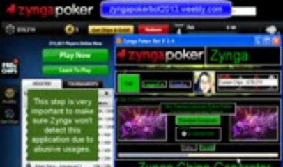 Zynga Poker Bot 2013 - Working Zynga Poker Chip Generator_mpeg4