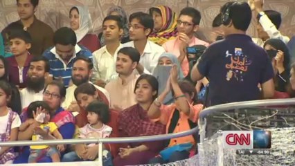 We've created a symbol of peace and love, that's our show's theme -- to spread love. I'm setting an example. Giving a childless couple an abandoned child; TV host Aamir Liaquat Hussain - CNN.com