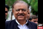 Report on Mamnoon Hussain by Ary Web Departmant Team
