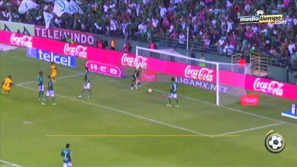 Goles de Christian Benítez en su último torneo en México
