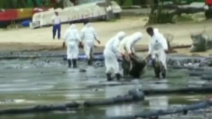 Thaïlande : une marée noire souille une île touristique