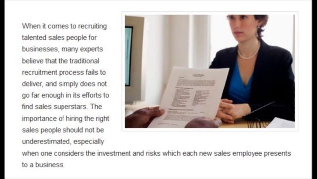 Pareto recruitment - Methods of recruitment