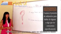 Spanish Course Online - Level: A2 - Subjunctive (when antecedent is unknown)