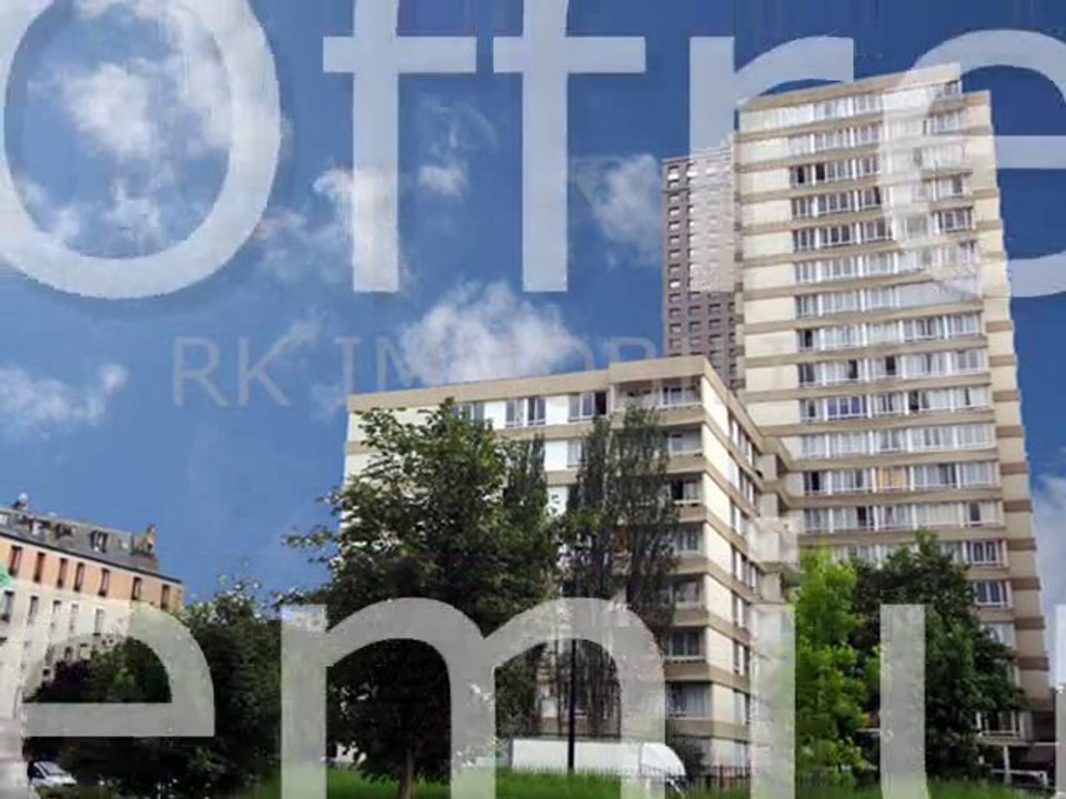 VENDU!  APPARTEMENT F2 de 48.50m² hab. | AUBERVILLIERS 93300