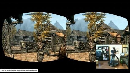 Virtuix Omni - Skyrim (Riften)