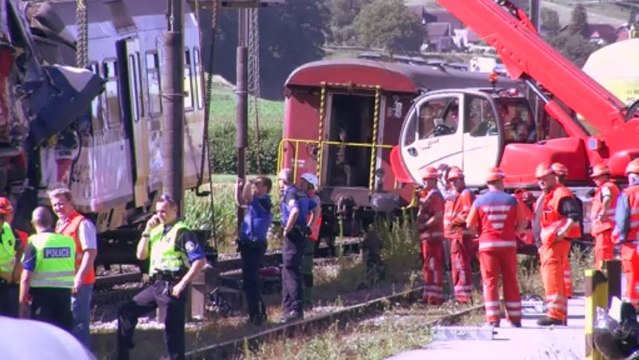 Collision ferroviaire en Suisse: l'erreur humaine privilégiée