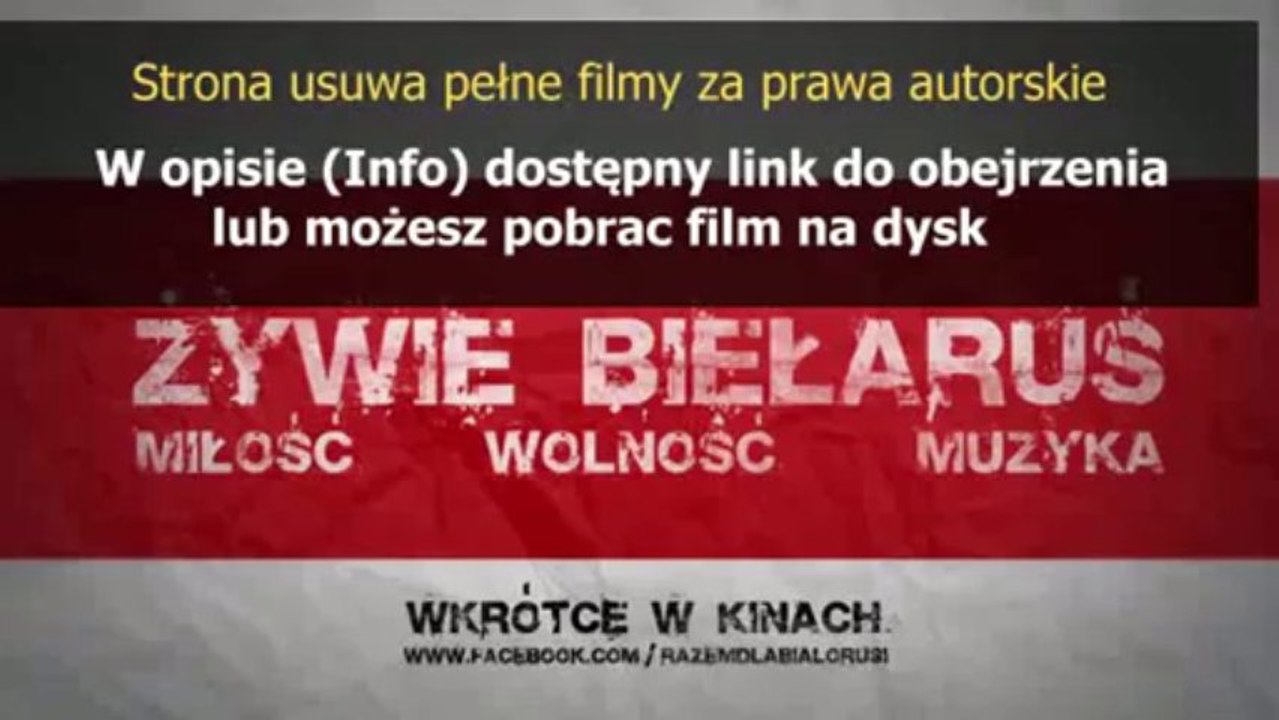Dobra jakość Żywie Białoruś! (Žyvie Biełaruś) Online | Najlepsza wersja