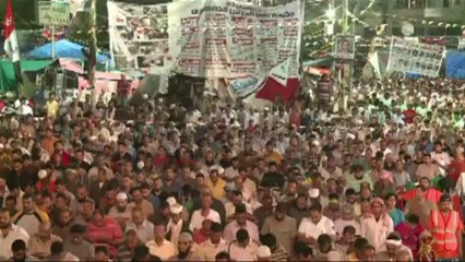 اشتون التقت مرسي لكن الازمة تراوح مكانها