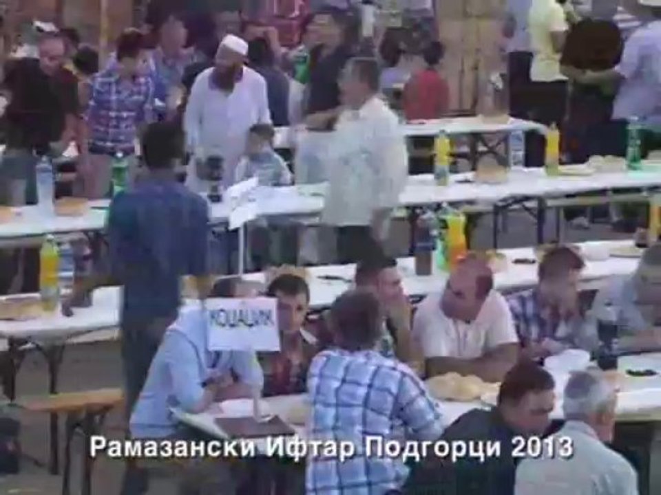 Ramazanski Iftar Podgorci 2013