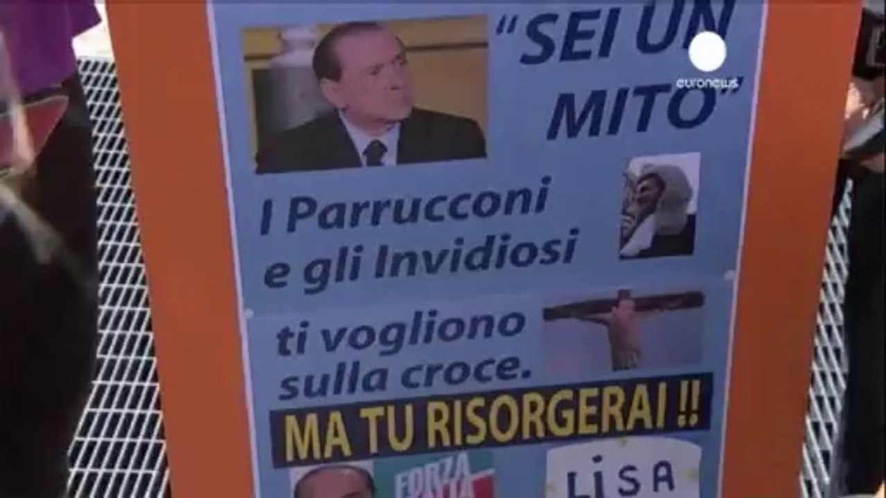 Roma: attesa sentenza della Cassazione su Berlusconi
