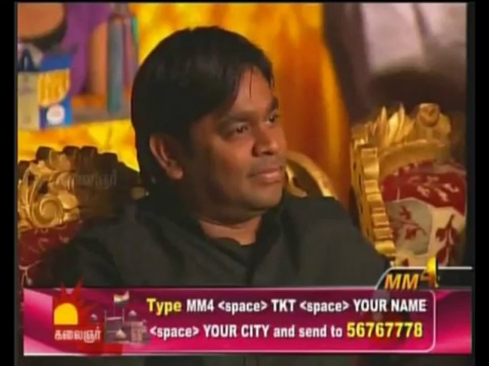 Chinese girl singing Indian Song (of A.R Rahman)