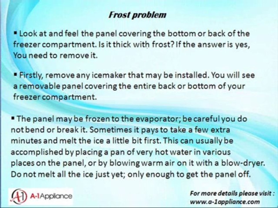 Refrigerator And Icemaker DIY Repairing