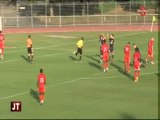 Football/Match amical : Evian TG FC vs Mayence (0-1)