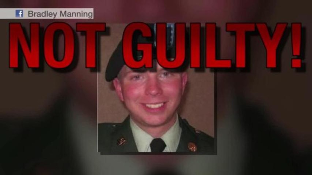 Bradley Manning Not Guilty of Aiding Enemy; Guilty of Leaking Classified Info