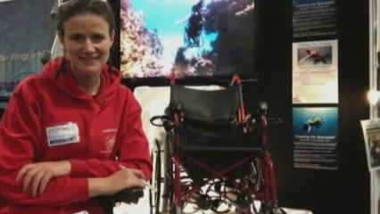 Wheelchair Acrobatics - Underwater