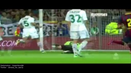 ميسي يسجل الهدف الثاني لـ برشلونة