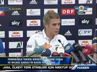 Download Video: Ersun Yanal ve Michal Kadlec'in Basın Toplantısı  Salzburg - Fenerbahçe