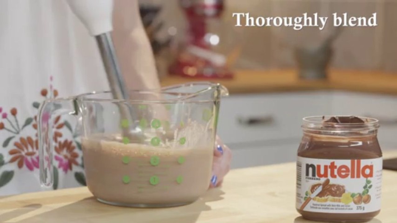 No-Cook Nutella Ice Cream Recipe