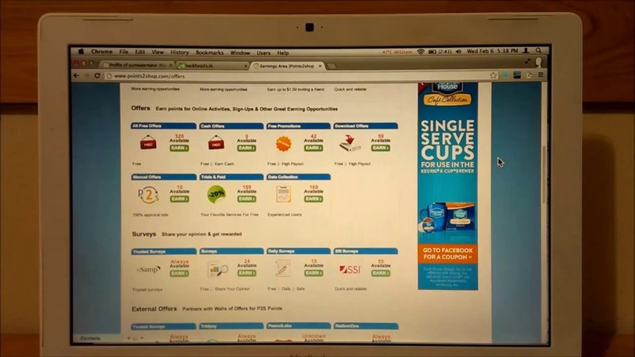 Points2shop $300 Everyday Hack Update JULY 2013