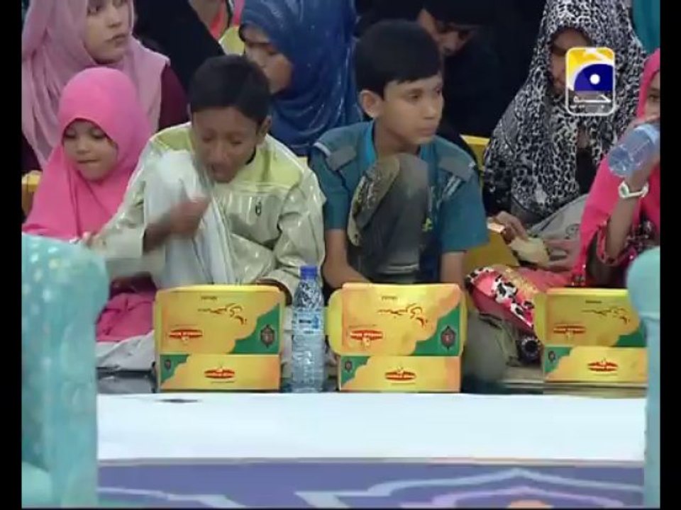 21st Sehri Shab e Amaan Part 6 in Amaan Ramazan with Aamir Liaquat 1434h 31-7-2013 -006