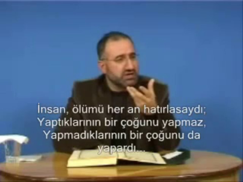 Ölüm, doğumdan daha büyük gerçektir! [Mustafa İslamoğlu]