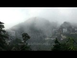 On the misty slopes of Mussoorie