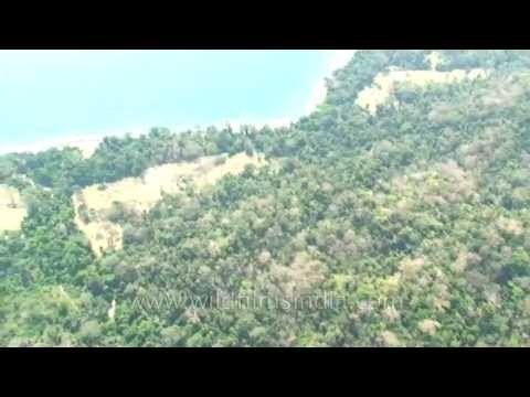 Forested hilly islands: Andaman and Nicobar