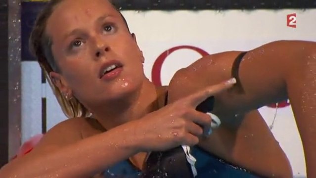 Demi-finales 200m NL (F) - ChM 2013 natation (Bonnet, Muffat)